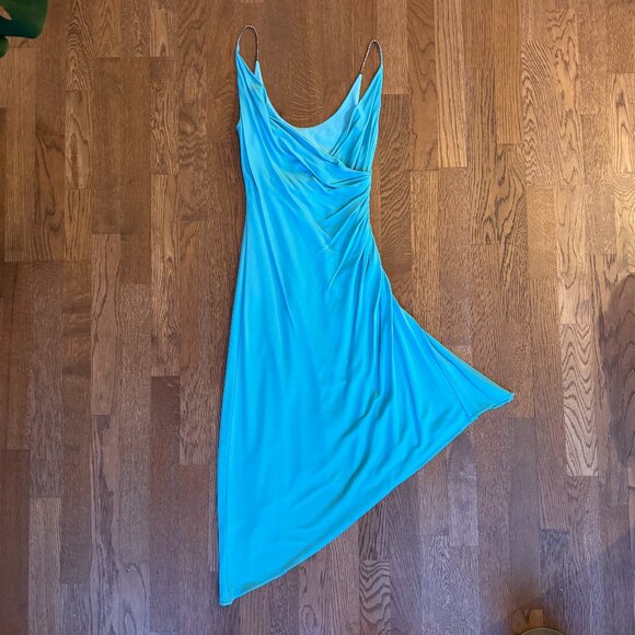 VTG Laundry by Shelli Segal, Asymmetrical, Size 6, Y2K - Picture 1 of 9
